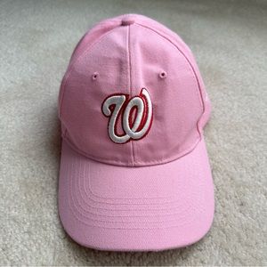Washington Nationals Pink Baseball Cap